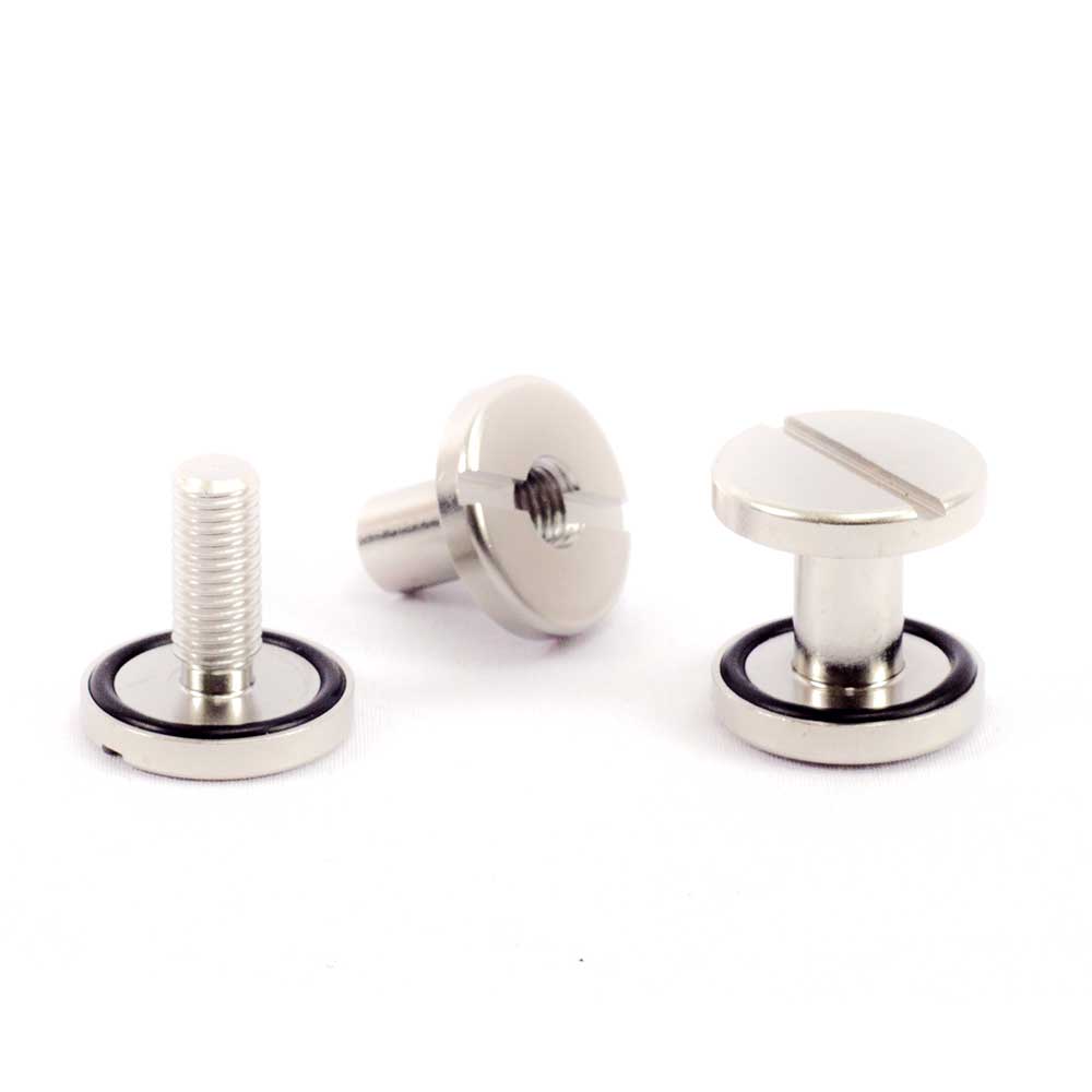 SOPRAS SUB BACKPLATE STAINLESS STEEL BOOK SCREWS PAIR SS SCREW FRICTION O-RINGS 