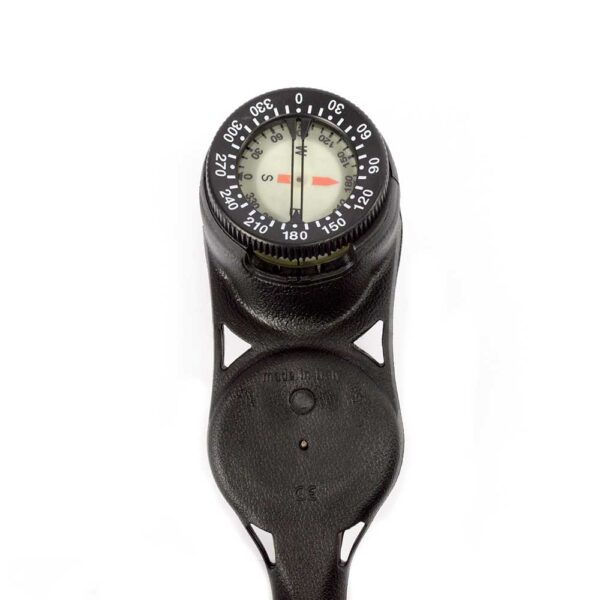 SOPRAS SUB SPG 3 GAUGE CONSOLE WITH DEPTH GAUGE COMPASS IMPERIAL PSI WITH HOSE 